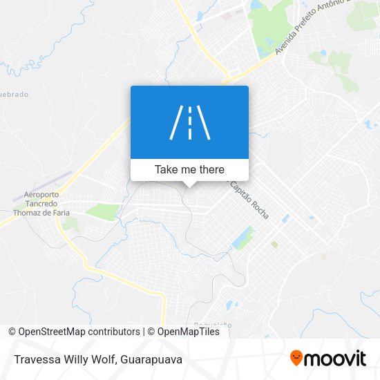 Travessa Willy Wolf map