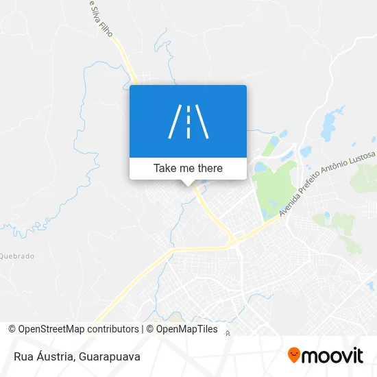 Rua Áustria map