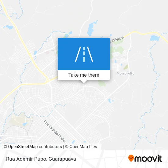 Rua Ademir Pupo map