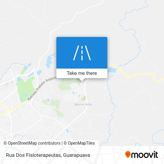 Rua Dos Fisioterapeutas map