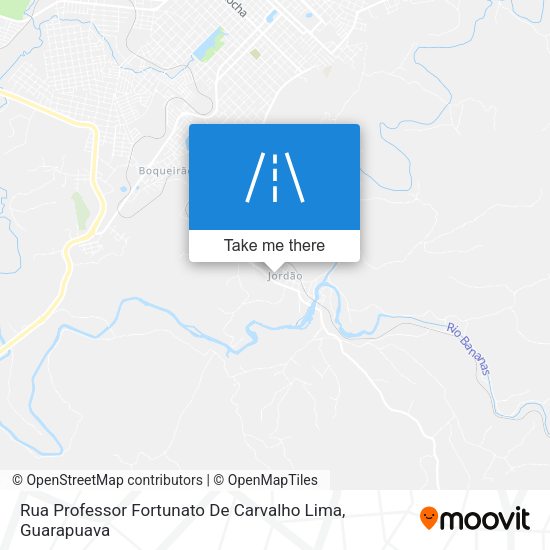 Rua Professor Fortunato De Carvalho Lima map