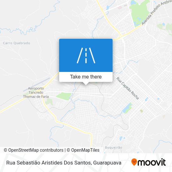 Rua Sebastião Aristides Dos Santos map