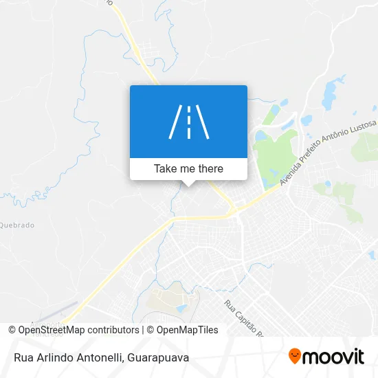 Rua Arlindo Antonelli map