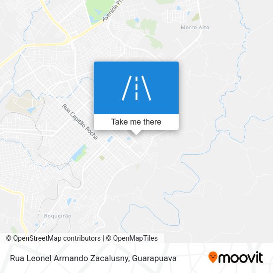 Rua Leonel Armando Zacalusny map