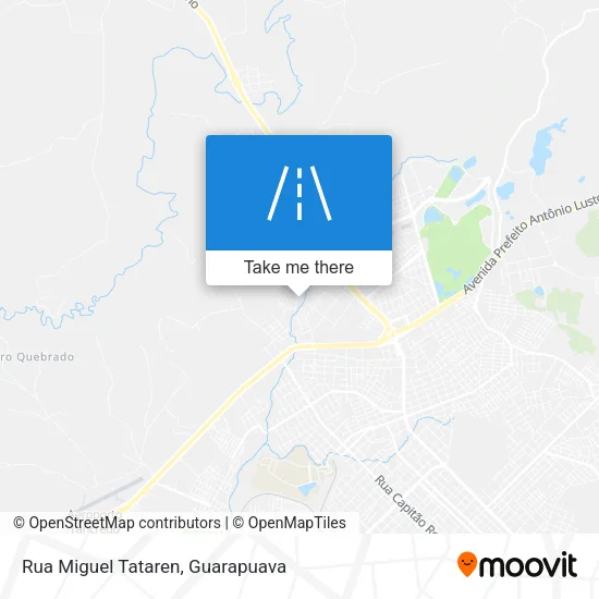 Rua Miguel Tataren map