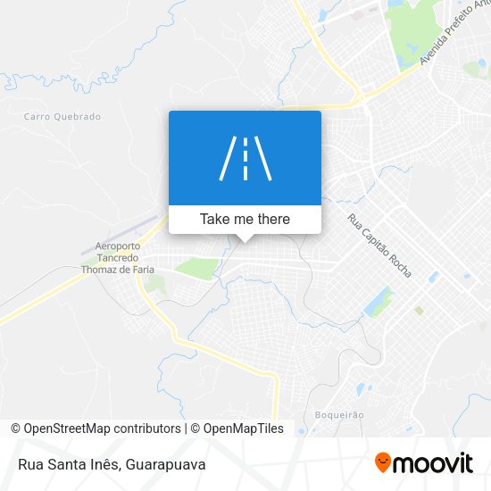 Rua Santa Inês map
