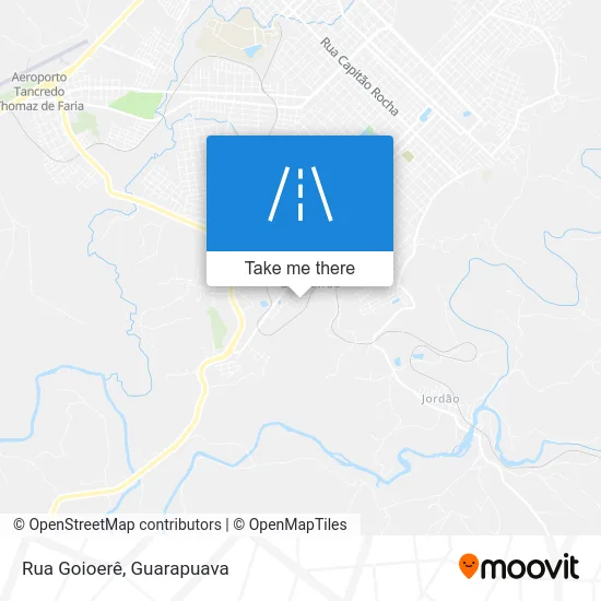 Rua Goioerê map