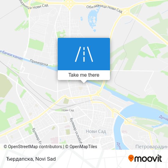 Ђердапска map