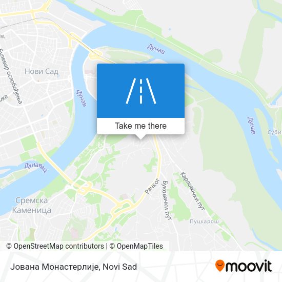 Јована Монастерлије map
