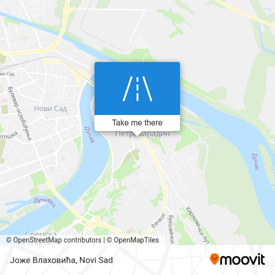 Јоже Влаховића map