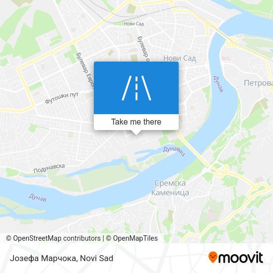 Јозефа Марчока map