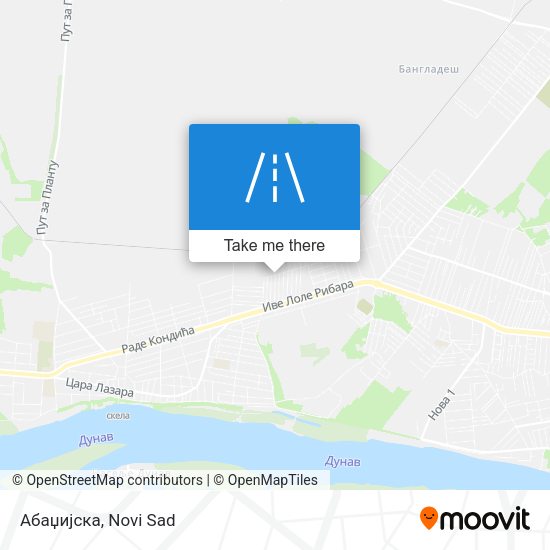 Абаџијска map