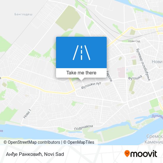 Анђе Ранковић map