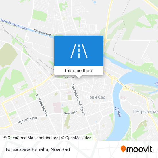 Берислава Берића map