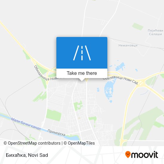 Бихаћка map