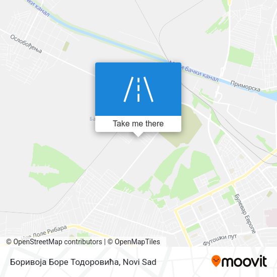 Боривоја Боре Тодоровића map