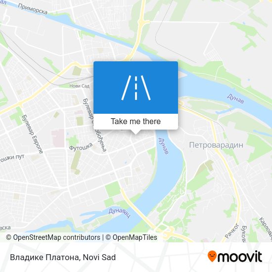 Владике Платона map