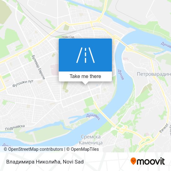 Владимира Николића map