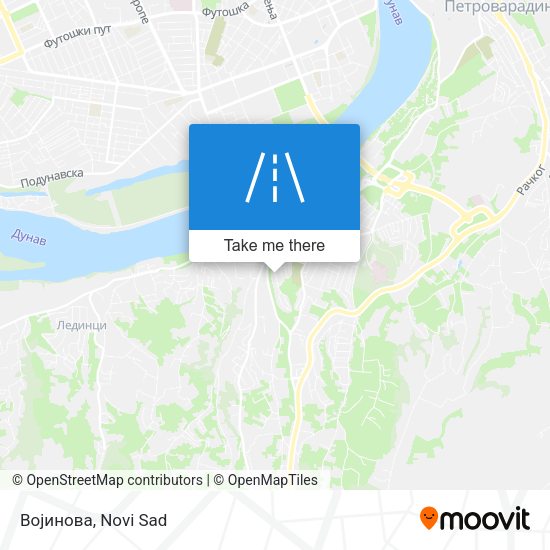 Војинова map