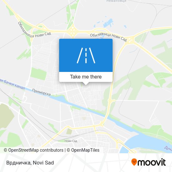Врдничка map