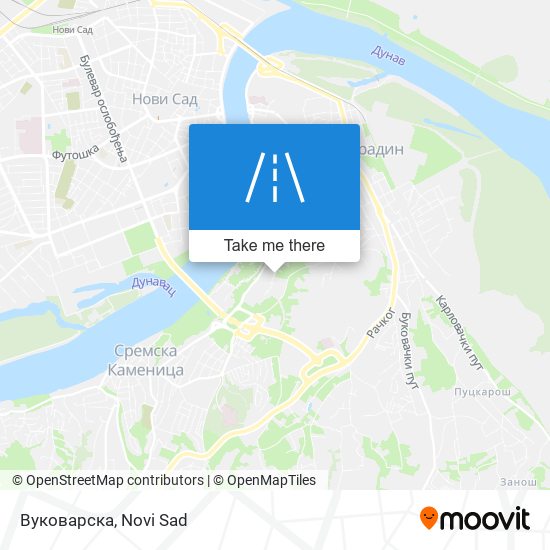 Вуковарска map