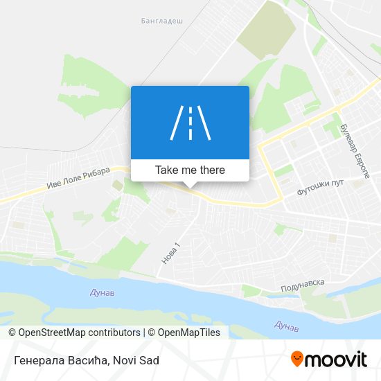 Генерала Васића map