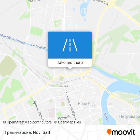 Граничарска map