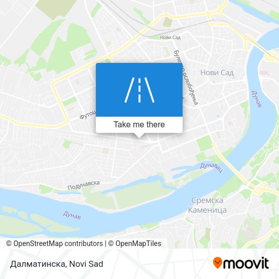 Далматинска map
