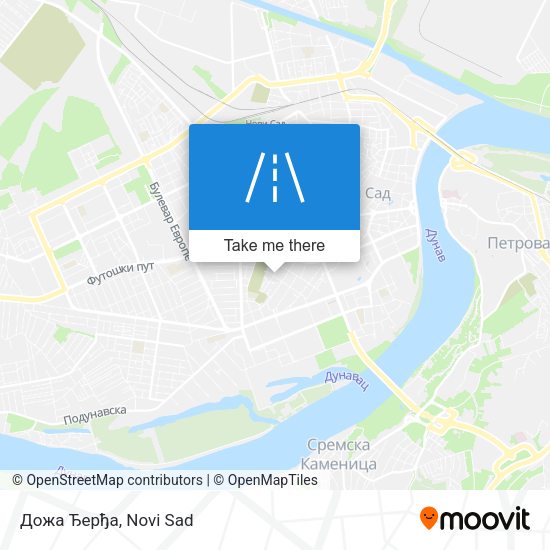 Дожа Ђерђа map