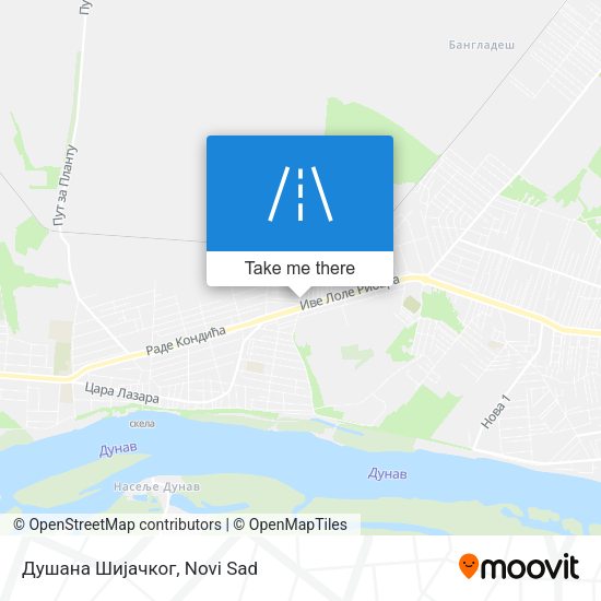 Душана Шијачког map