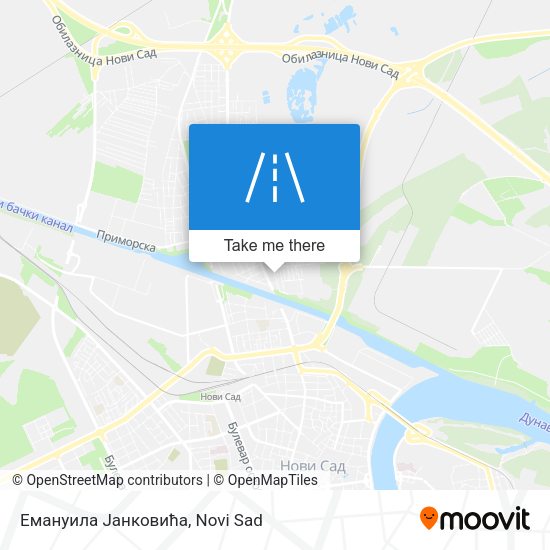 Емануила Јанковића map