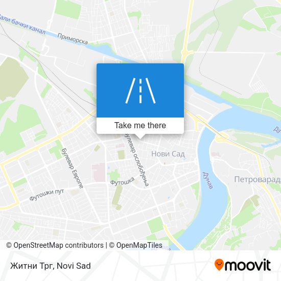 Житни Трг map