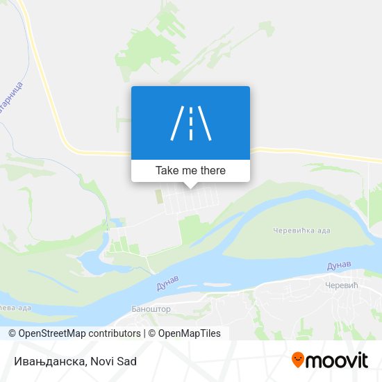Ивањданска map