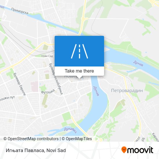 Игњата Павласа map