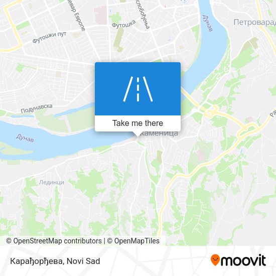 Карађорђева map