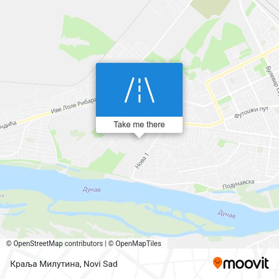 Краља Милутина map