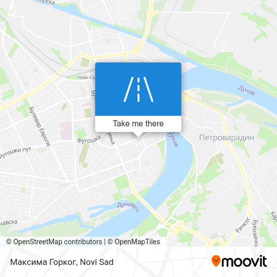 Максима Горког map