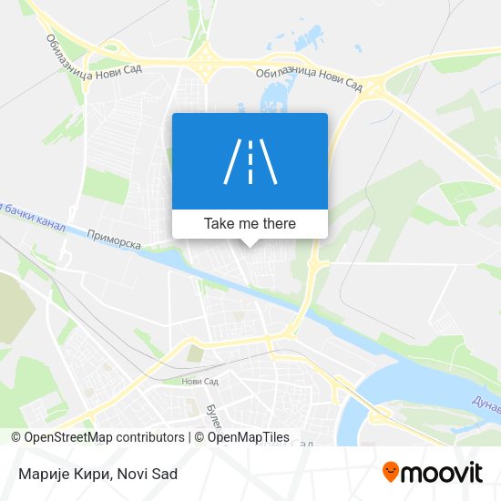 Марије Кири map