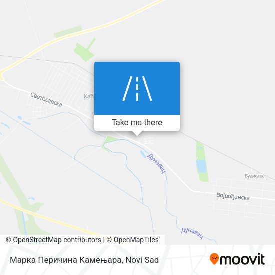 Марка Перичина Камењара map
