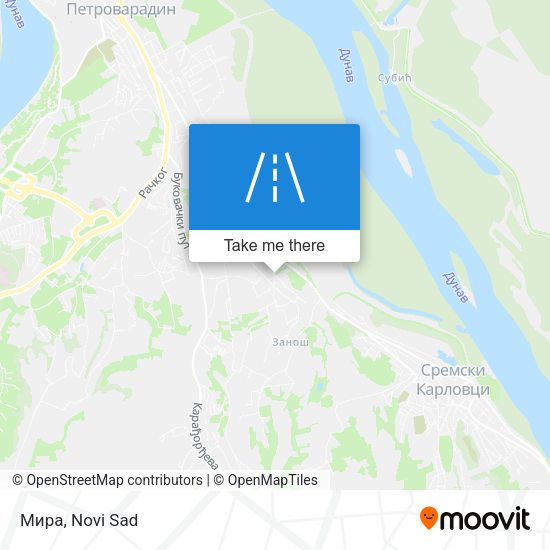 Мира map