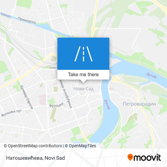 Натошевићева map