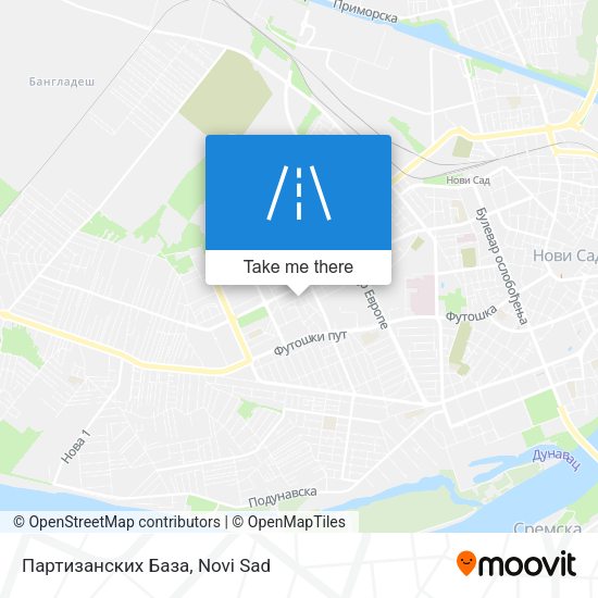 Партизанских База map