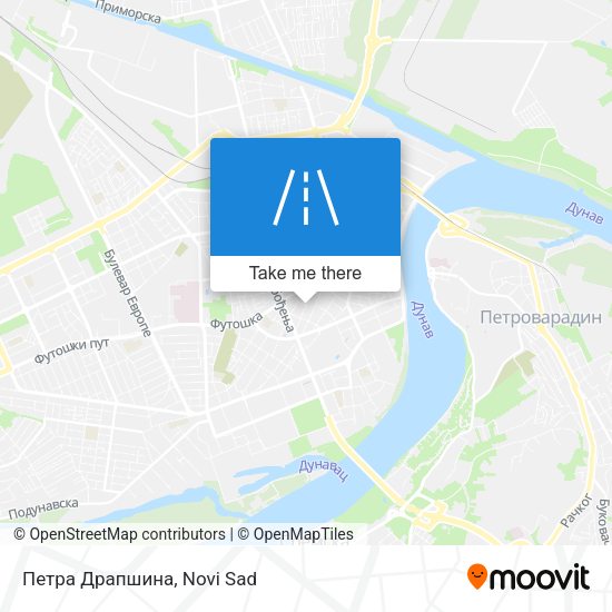 Петра Драпшина map