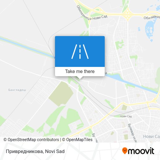 Привредникова map