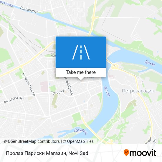 Пролаз Париски Магазин map