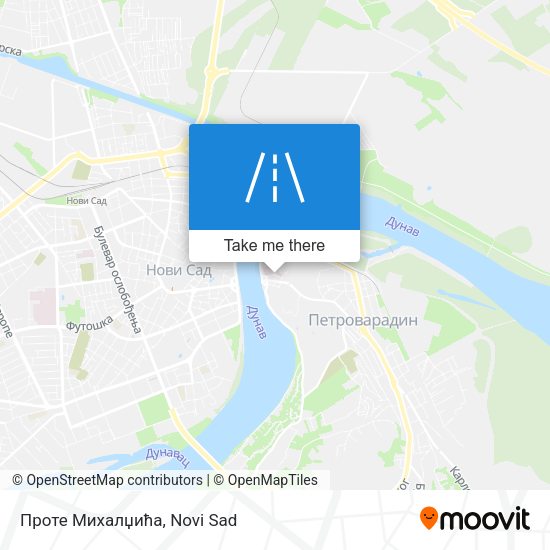 Проте Михалџића map