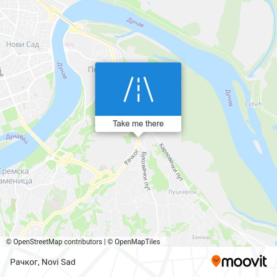 Рачког map