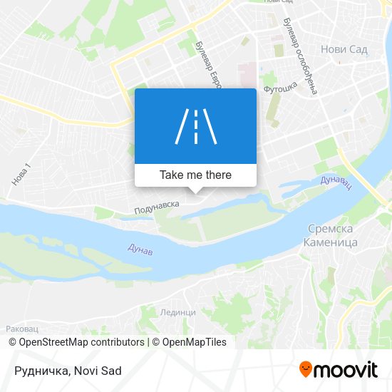 Рудничка map