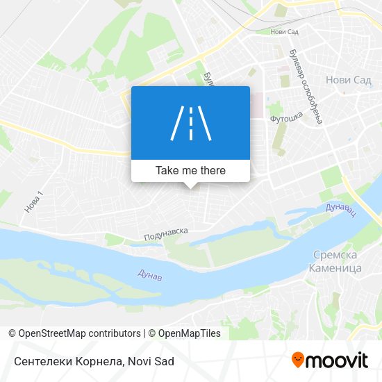 Сентелеки Корнела map