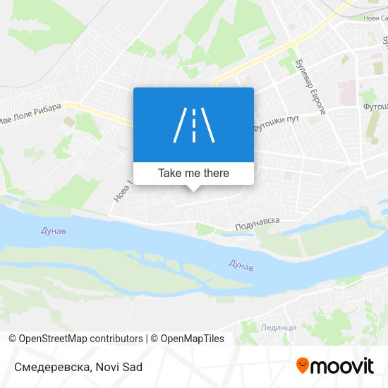 Смедеревска map